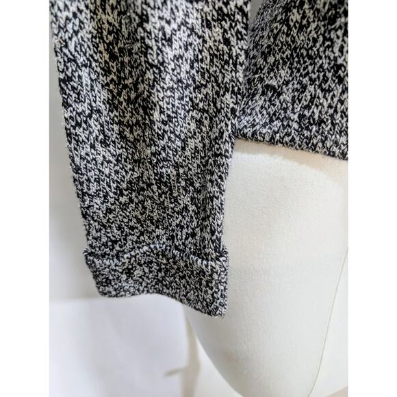 NWT Talk of the Walk Atlantic City Suede Knit Jacket Black White Size M - Picture 8 of 9